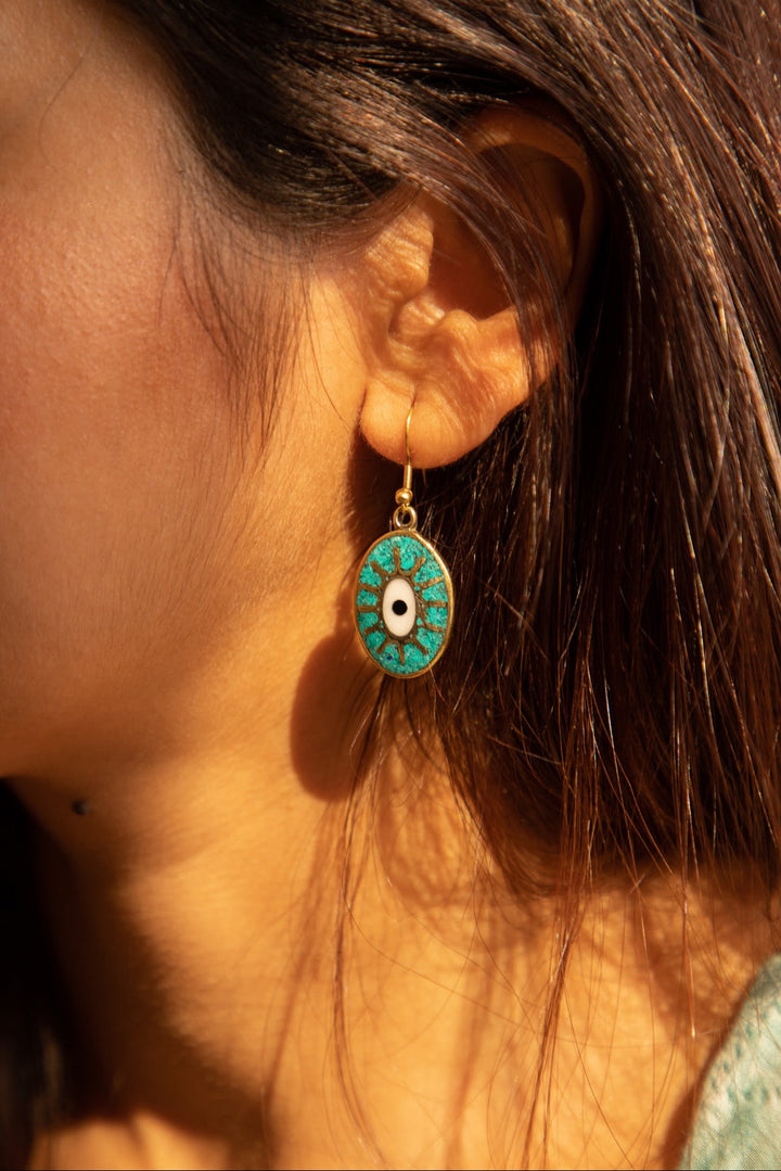 Evil Eye Earrings + Evil Eye Ring Combo