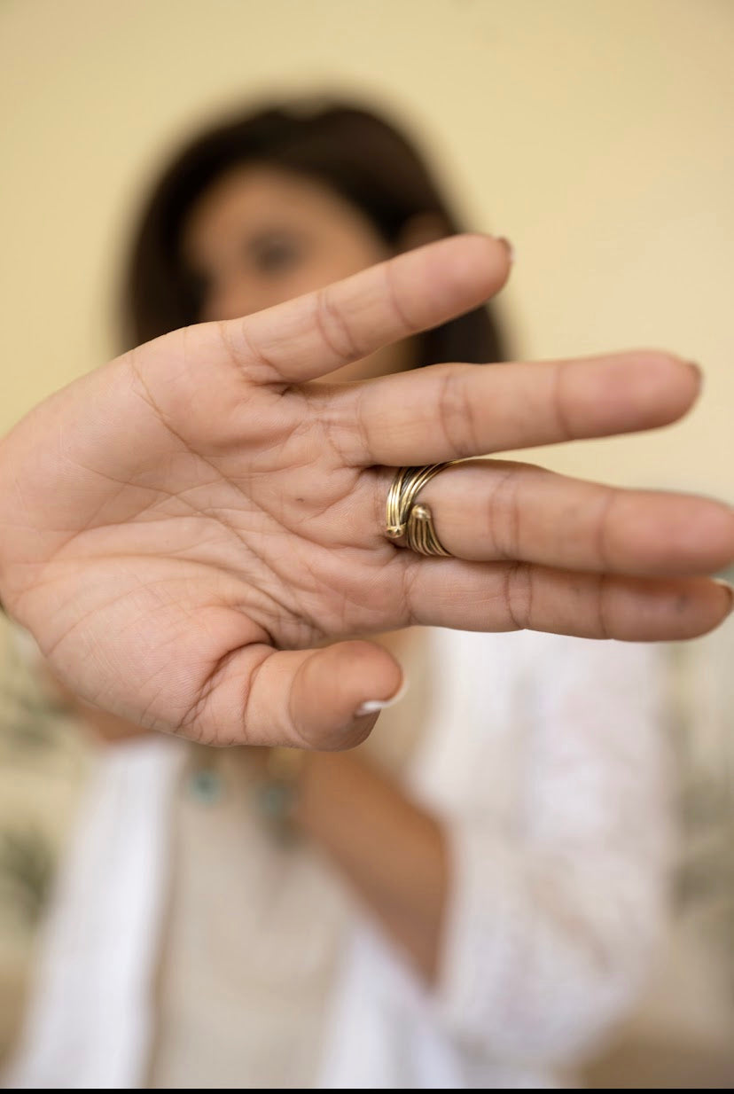 Cluster adjustable ring