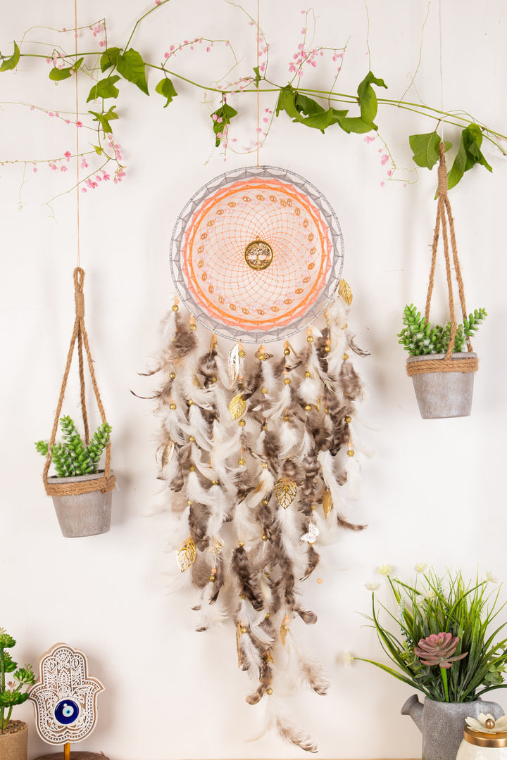 Healing Pink Hues Dreamcatcher