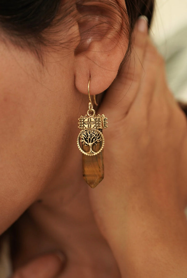 Eye of tiger + tree of life ring + flower of life kadha combo of 3 items