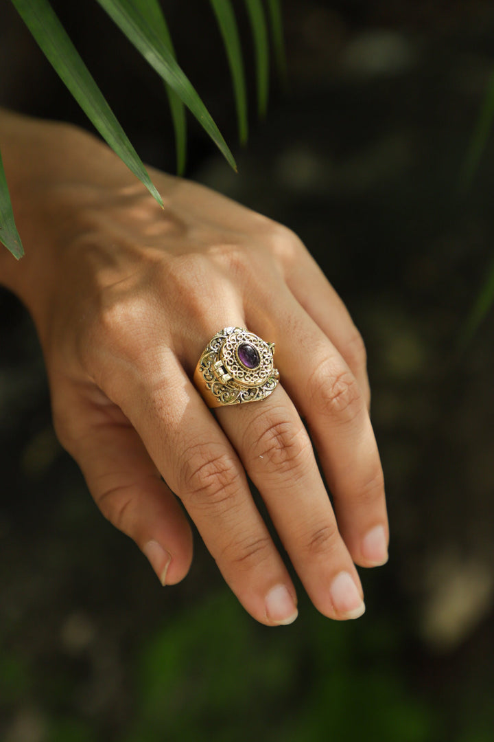 Amethyst poison ring Soul