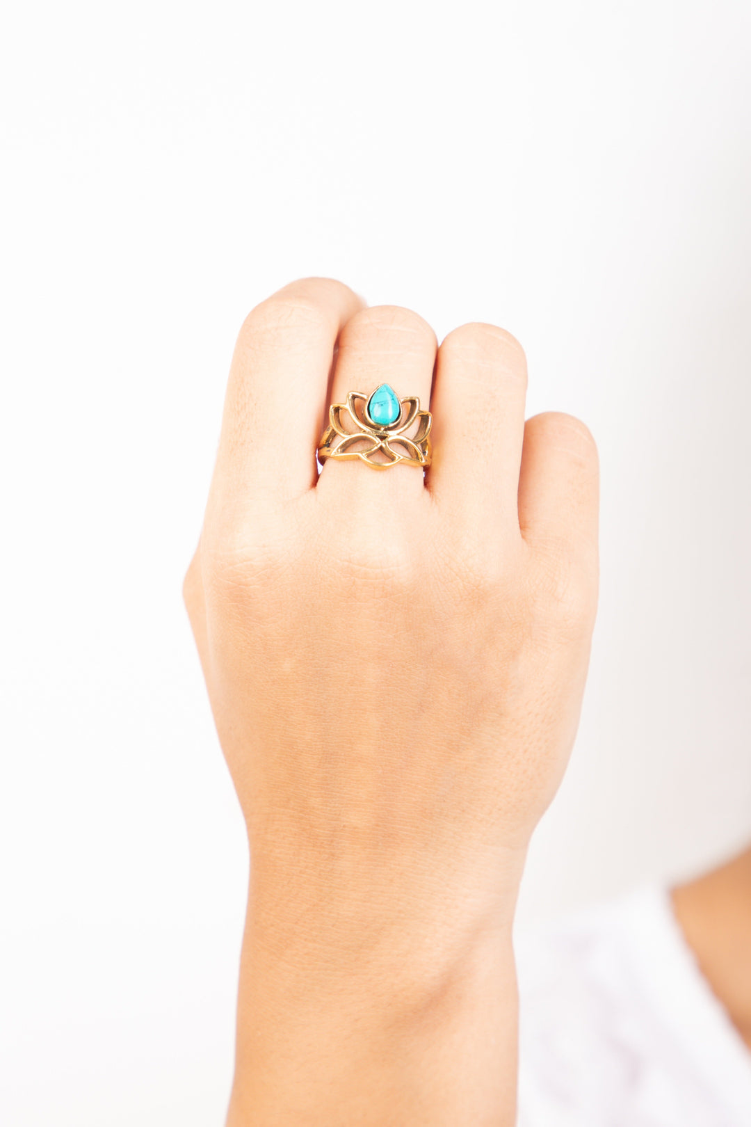 Lotus adjustable ring