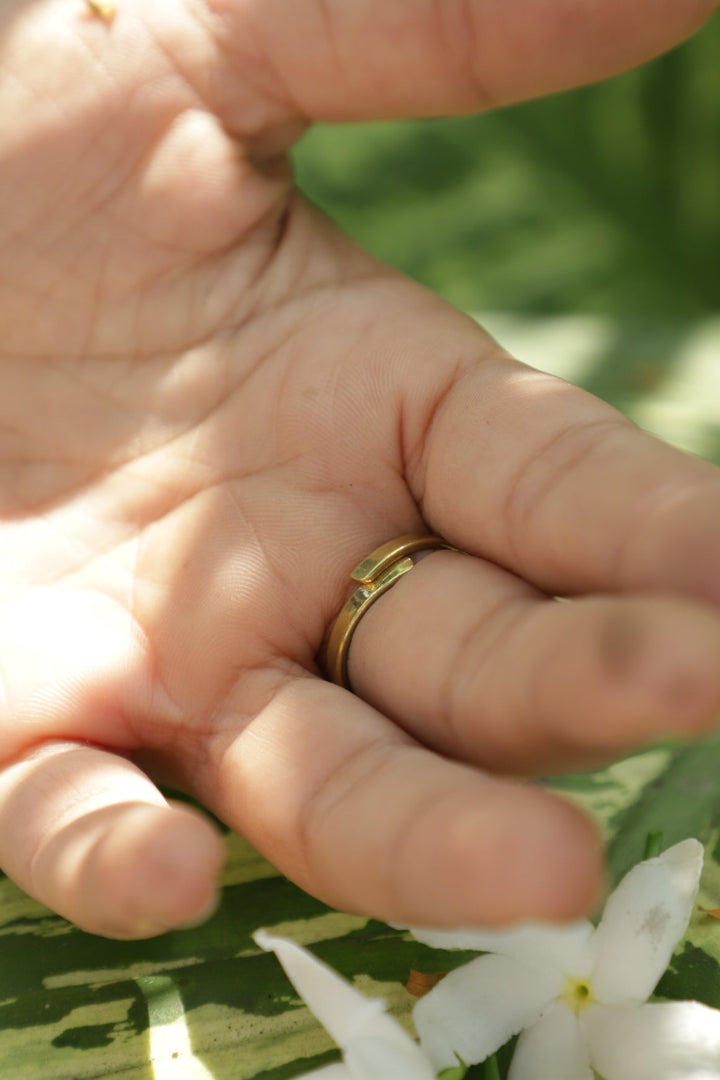 Antique moonstone ring